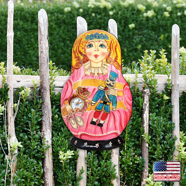 The Holiday Aisle® Clara Nutcracker Nesting Doll Wall Decor Wayfair